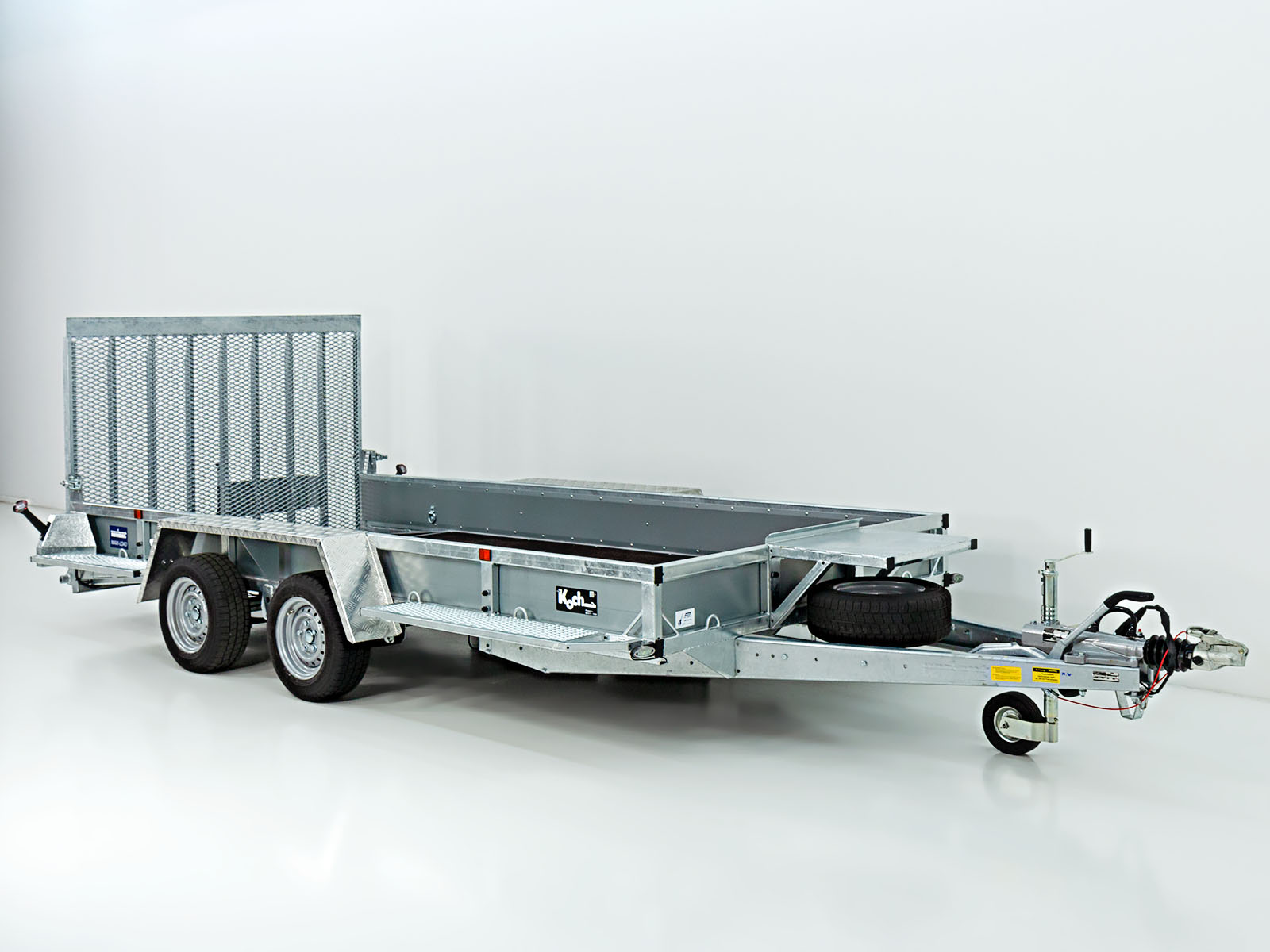 9-baulie-5-1.jpg Variant Baumaschinenanhänger Maxi Load 180×400 3,5t | Rampe | Beavertail-Neu – Image 1