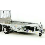 Ifor Williams Baumaschinenanhänger GX105 HD 157×303 3,5t | Alu | Auffahrrampe - Neu