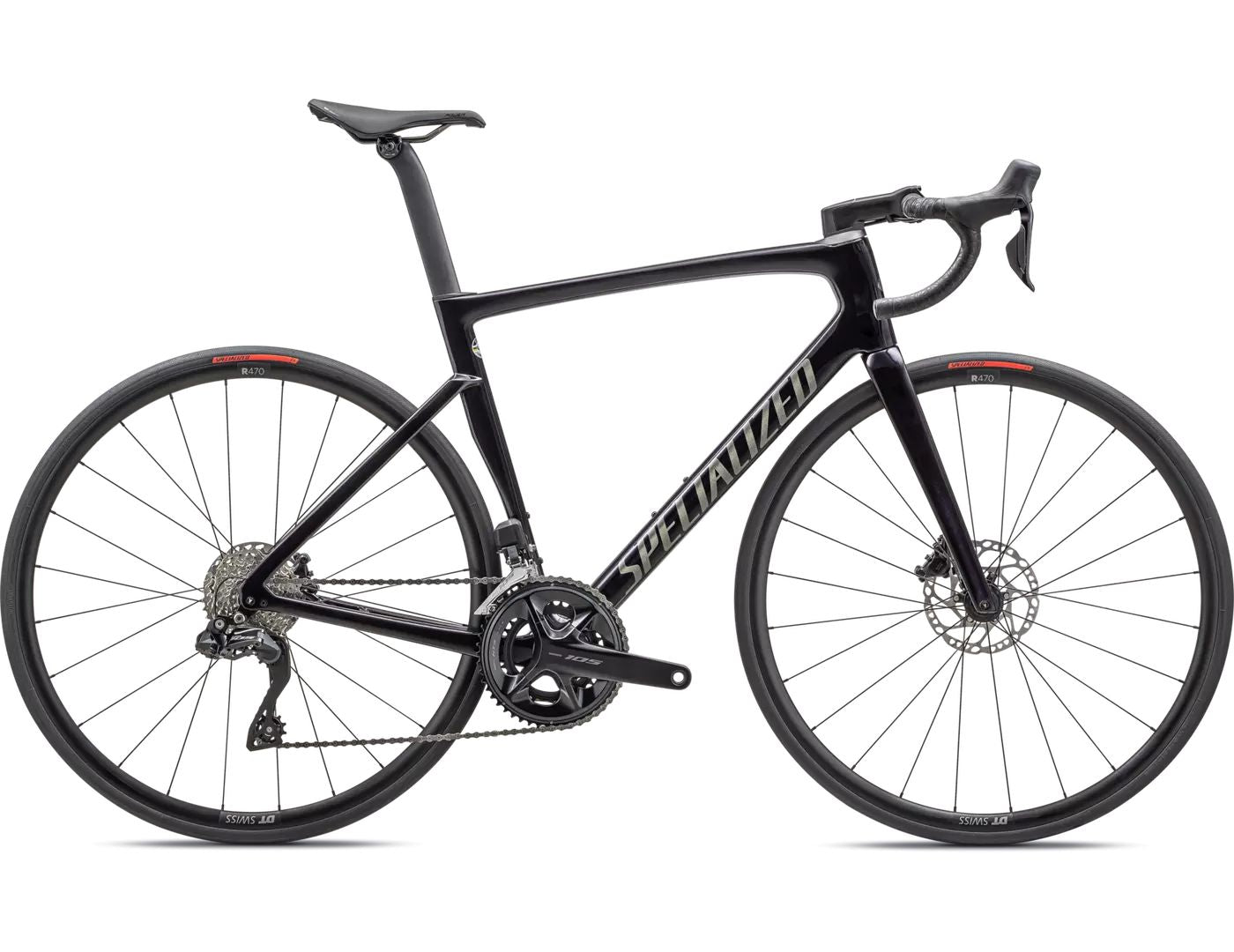 90623-50_TARMAC-SL7-COMP-MNSHDWMET-BLK_HERO.jpg Specialized Tarmac SL7 Comp - Shimano 105 Di2 Gloss Metallic Midnight Shadow/Black – Image 1
