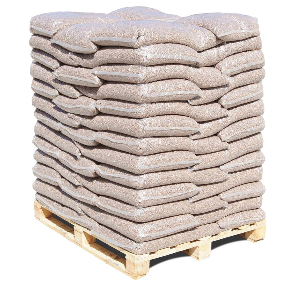 Hartholzpellets_palette58ede126015e5LVWbgkS18OEM5.jpg Holzpellets Hartholz Eiche 6mm, 975kg Palette – Image 1