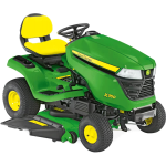 JOHN DEERE Aufsitzrasenmäher X350 ohne Mähwerk (Modell 2025)