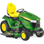 John Deere Rasentraktor X590 mit 137 cm Accel-Deep-Mähwerk – Modell 2025