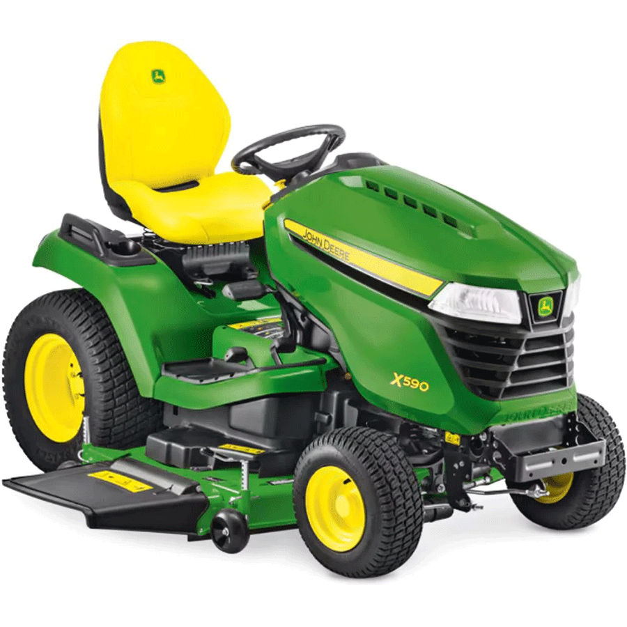John_Deere_X590_-2.png John Deere Rasentraktor X590 mit 122 cm Accel-Deep-Mähwerk – Modell 2025 – Image 1