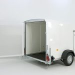 Debon Kofferanhänger Cargo 1300 Vollpoly 150x290cm H:160cm|Tür|weiß-Neu