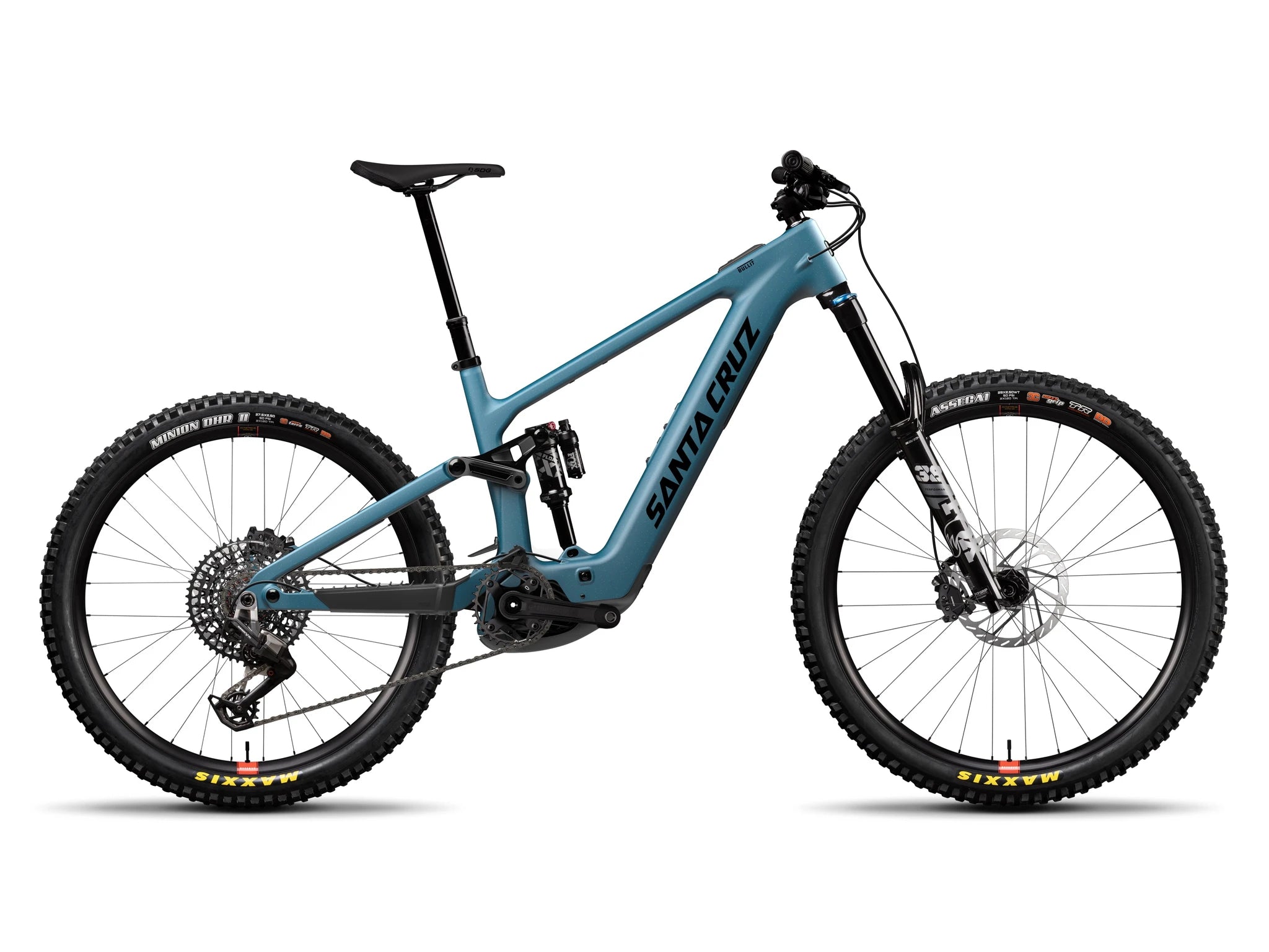 MY26_Bullit_C_90_MatteTealSparkle.jpg Santa Cruz Bullit 4 C MX 90 Matte Teal Sparkle 2026 – Image 1