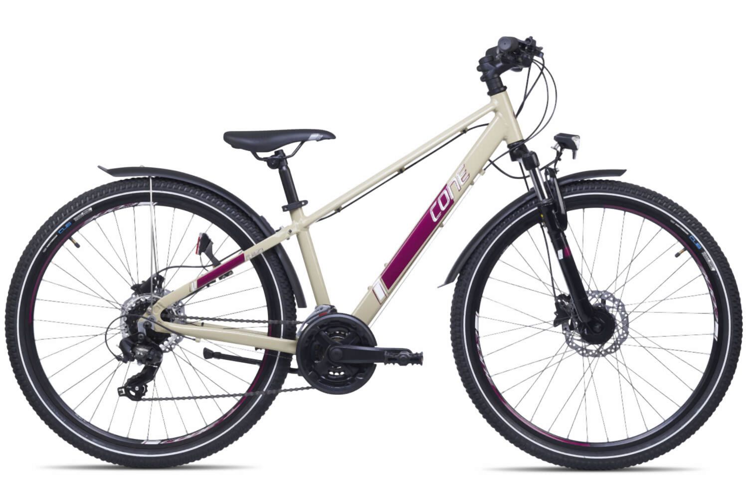 R260K21NDFGDiscAllroadRH40sand.jpg CONE R260 K21 ND FG Allroad Disc Sand/Dunkelrot – Image 1