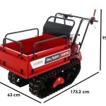 Ausziehbarer Raupendumper Ranger M370-E – Honda Motor GX160