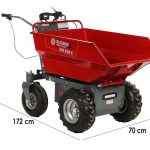 Blue Bird WB 500E – Akku-Schubkarre – 48 V 32 Ah