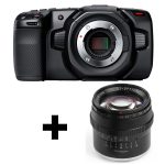 Blackmagic Pocket Cinema Camera 4K + TTARTISAN APS-C 50MM F1.2 M43