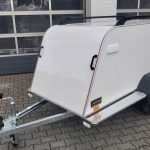 Kofferanhänger TF4 S Midi 250x110x90cm aerodynamisch Trittbretter Dachreling (S) 100km/H 750kg