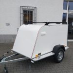 Kofferanhänger TF3 S Mini 205x110x90cm Reling Seitentür (XS) 100km/H 750kg