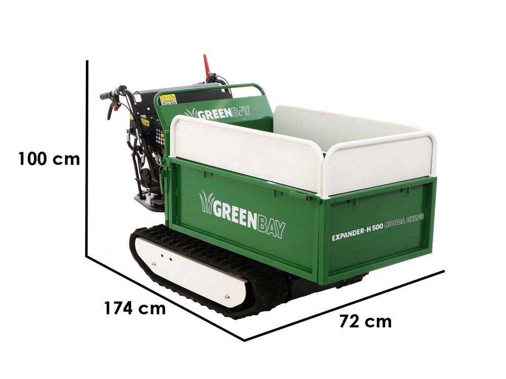 greenbay-expander-h-500-raupendumper-honda-motor-gx270-raupendumper-greenbay-expander-h-500-39960_0_1725445639_IMG_66d8360774551.jpg GreenBay EXPANDER-H 500 – Raupendumper – Honda Motor GX270 – Image 1