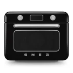 Smeg 50’s Style Kombi-Tisch-Dampfbackofen Schwarz