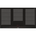 Siemens EX975LXC1E iQ700 Induktionskochfeld 90 cm Schwarz, Mit Rahmen aufliegend