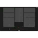 Siemens EX801LYC1E iQ700 Induktionskochfeld 80 cm Schwarz, flächenbündig (integriert)