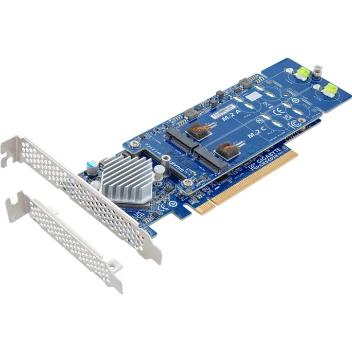 image-15525.webp GIGABYTE CMT3160 M.2 Expansion Card 4 x Gen4 NVMe 2280/22110 Cards – Image 1