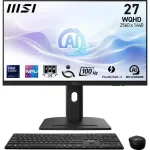 MSI Modern AM273QP AI 1UMG-221AT Core Ultra 7 155H 32GB/1TB SSD 27″ All in One Win11 Pro schwarz