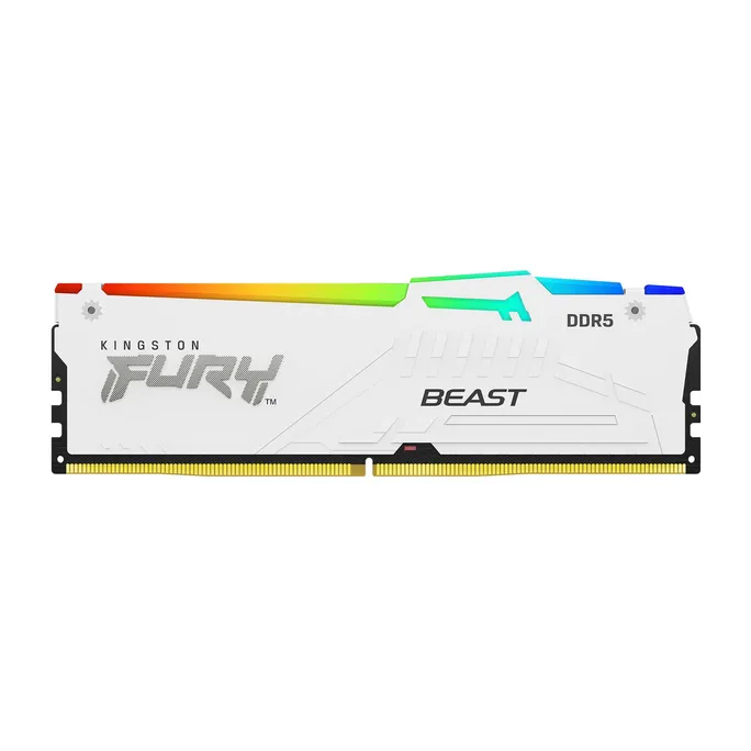 image-16785.webp 32GB (2x16GB) Kingston Fury Beast White RGB EXPO DDR5-6000 CL30 RAM Arbeitsspeicherkit – Image 1