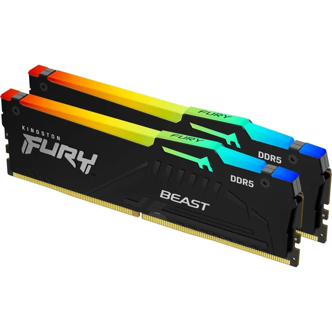 image-16830.webp 32GB (2x16GB) KINGSTON DIMM FURY Beast Black DDR5-6000 CL36 RAM Arbeitsspeicher – Image 1