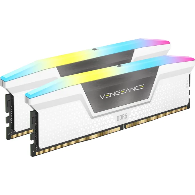 image-16881.webp Corsair Vengeance RGB 32GB DDR5-6000 Kit (2x 16GB), CL36, weiß – Image 1