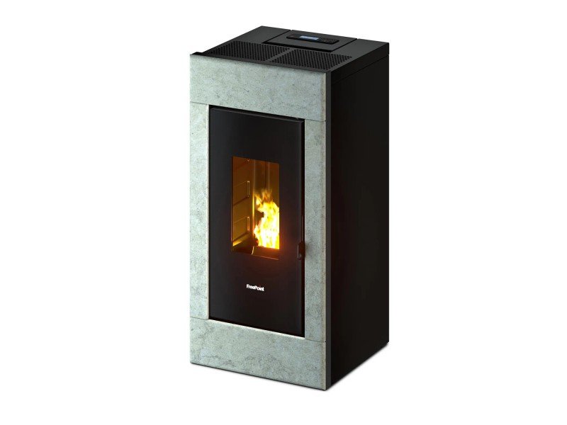 image-186.jpeg Freepoint Pelletofen Acce Stahl Naturstein 7 kW – Image 1