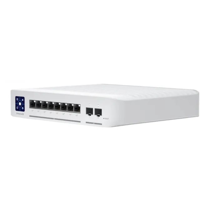 image-18649.webp Ubiquiti UniFi USW-Enterprise-8-PoE Managed Switch – Image 1