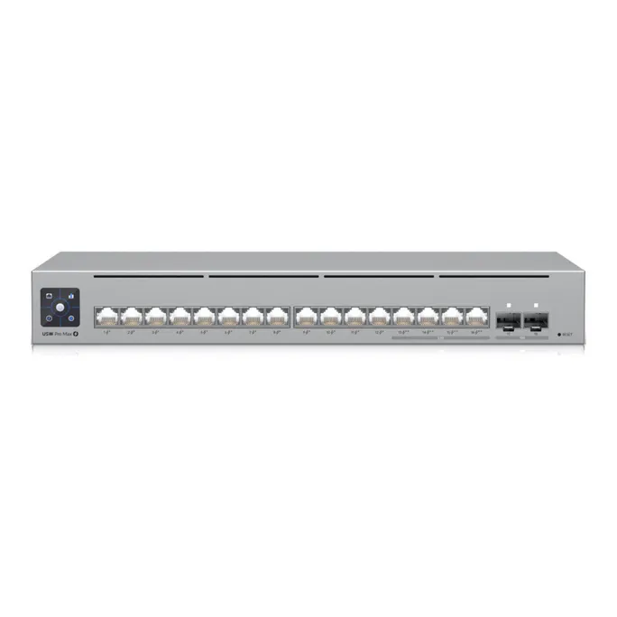 image-19087.webp Ubiquiti UniFi USW-PRO-MAX-16-POE Etherlighting Switch – Image 1