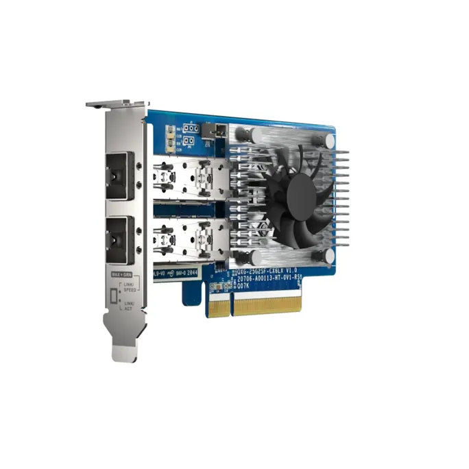 image-19364.webp QNAP QXG-25G2SF-CX6 Erweiterungskarte für High-Speed 25GbE Netzwerke – Image 1