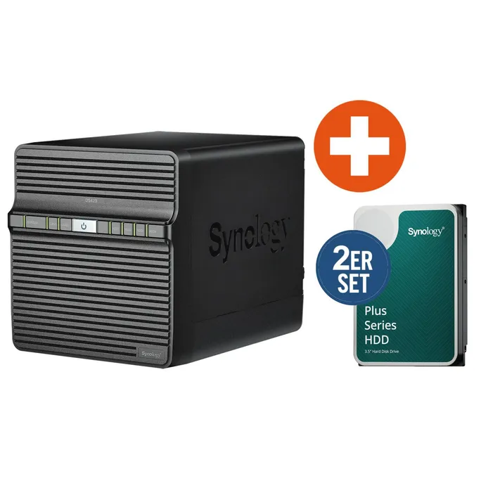image-19458.webp Synology DS423 NAS System 4-Bay 32 TB inkl. 2x 16 TB Synology HDD HAT3310-16T – Image 1