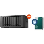 Synology Diskstation DS1825+ NAS System 8-Bay 32 TB inkl. 2x 16 TB Synology HDD HAT3310-16T