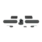 Logitech Rally Plus – Modulares 4K-Videokonferenzsystem für große Räume