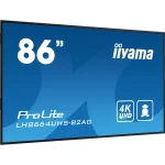 iiyama ProLite LH8664UHS-B2AG 217,4cm (85,6″) 4K Digital Signage Monitor 16:9 HDMI/USB/LAN 60Hz 8ms