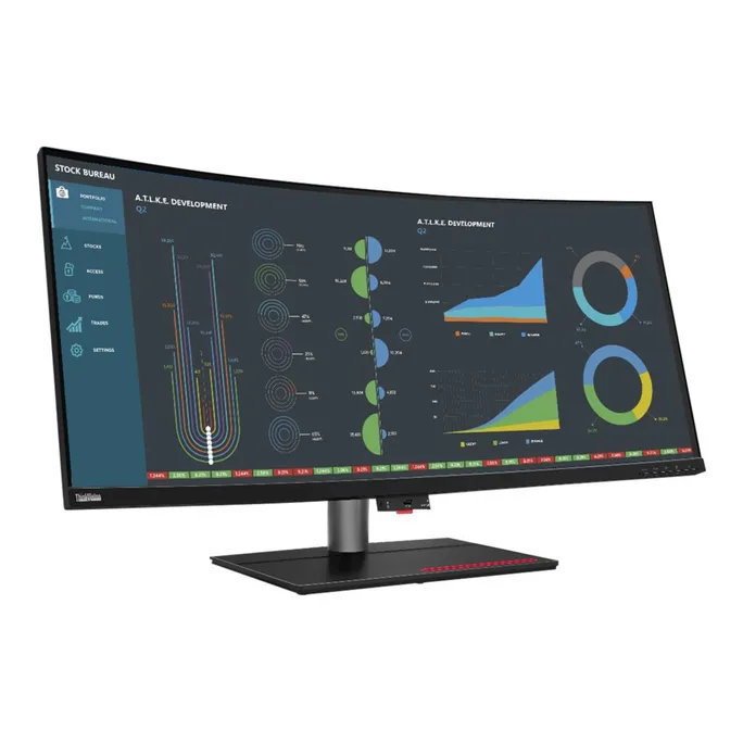 image-20843.webp Lenovo ThinkVision P40w-20 40 Zoll Curved IPS LED 21:9 75 Hz Monitor – Image 1