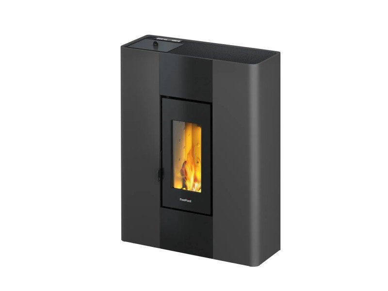 image-212.jpeg Freepoint Pelletofen Roxy Stahl Anthrazit 7 kW – Image 1