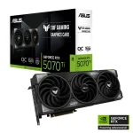 ASUS TUF GeForce RTX 5070 Ti Gaming OC 16GB TUF-RTX5070TI-O16G-GAMING DDR7 Grafikkarte, 2xHDMI, 3xDP