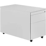 Schüberollcontainer, 579x800mm, Kunststoffpl., 1 Schub,lichtgrau