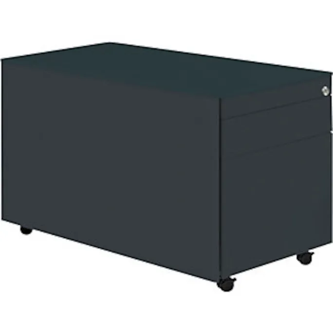 image-22713.webp Schubladencontainer mit Rollen, 520×800, 1 Schub, 1 Hängereg., anthrazit – Image 1