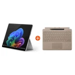 Microsoft Surface Pro (11. Edition) Copilot+ PC 13″ 2in1 Platin Snapdragon® X Plus 16GB/512GB SSD Win11 EP2-08345 ohne Netzteil inkl. MS Surface Pro Keyboard mit Slim Pen Sand