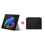 Microsoft Surface Pro (11. Edition) Copilot+ PC 13″ 2in1 Platin Snapdragon® X Plus 16GB/512GB SSD Win11 EP2-08345 Ohne Netzteil inkl. MS Surface Pro Keyboard mit Copilot-Taste schwarz