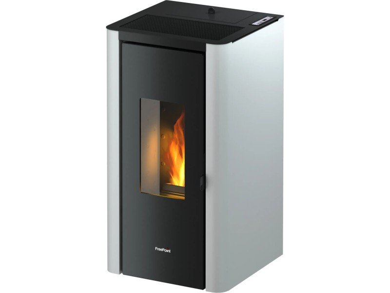 image-41.jpeg Freepoint Pelletofen Indi Stahl Weiß 7 kW mit Automatik – Image 1