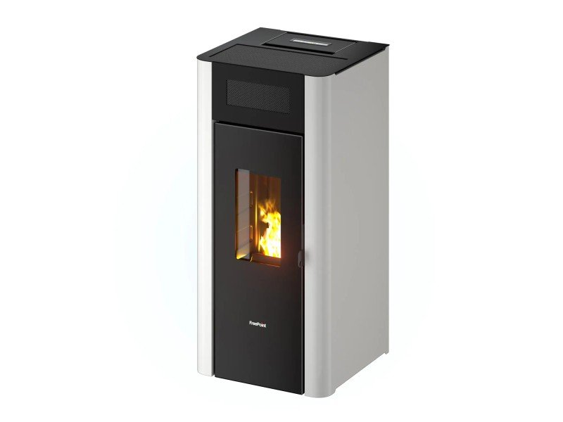 image-59.jpeg Freepoint Pelletofen Amaranto Stahl Weiß 8,5 kW – Image 1