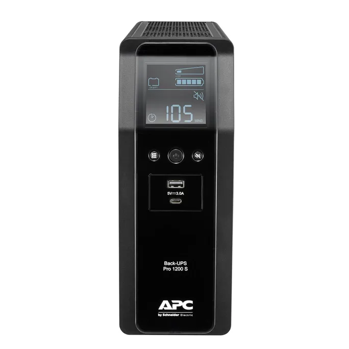image-6810.webp APC Back UPS Pro BR1200SI, 1200VA, 8x C13, AVR, Display, Überspannungsschutz – Image 1