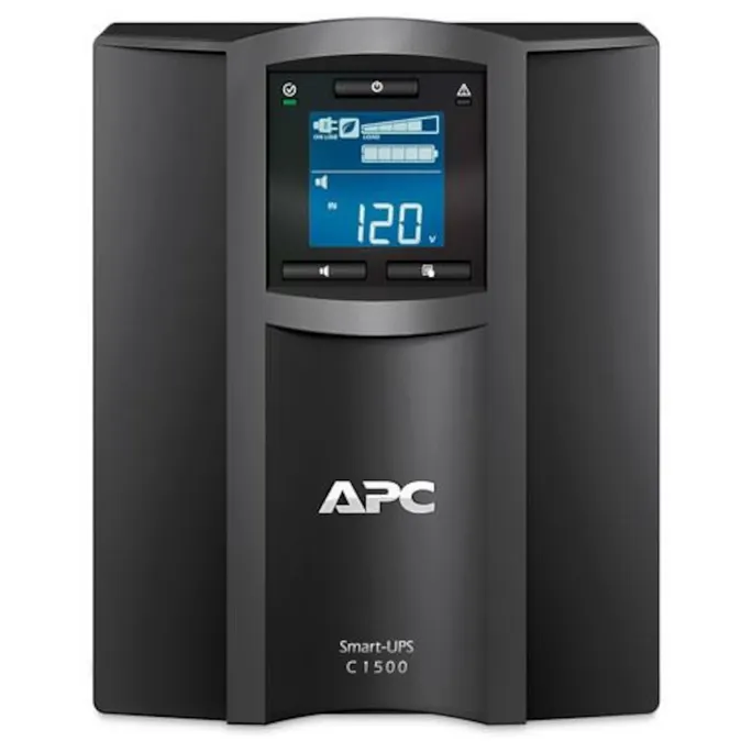 image-6988.webp APC Smart UPS C SMC1500IC, 1500VA, 8x C13, AVR, Display, SmartConnect, Überspannungsschutz – Image 1