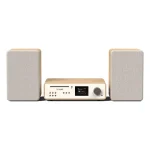 Pure Classic Stereo Cotton White/Oak EU/UK