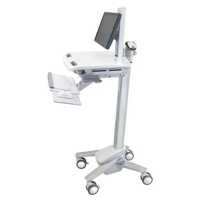 image-7820.webp Ergotron StyleView® SV40 Visitenwagen mit Monitorgelenk – Image 1