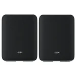 WiiM Sound LITE Twin Pack schwarz Smart Speaker Hi-Res Multiroom Lautsprecher-Set