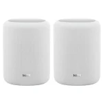 WiiM Sound LITE Twin Pack weiss Smart Speaker Hi-Res Multiroom Lautsprecher-Set