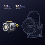 Knowled MG4K G-mount Bi-color COB light with paper box – Image 7
