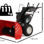 MTD OPTIMA ME 76 – Benzin-Schneefräse – SnowThorX 90