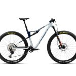 Orbea OIZ M30 Halo Silver-Blue Carbon View
